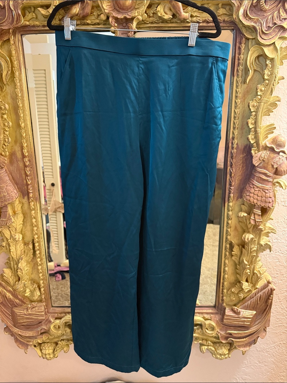 Ravella luxury collection silk trousers